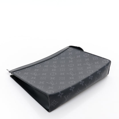 Louis Vuitton Monogram Eclipse Pochette Voyage MM 4 of 8