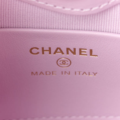 Chanel Shiny Crumpled Calfskin Quilted Nano 31 Shopping Bag Light Pink 6 of 11
