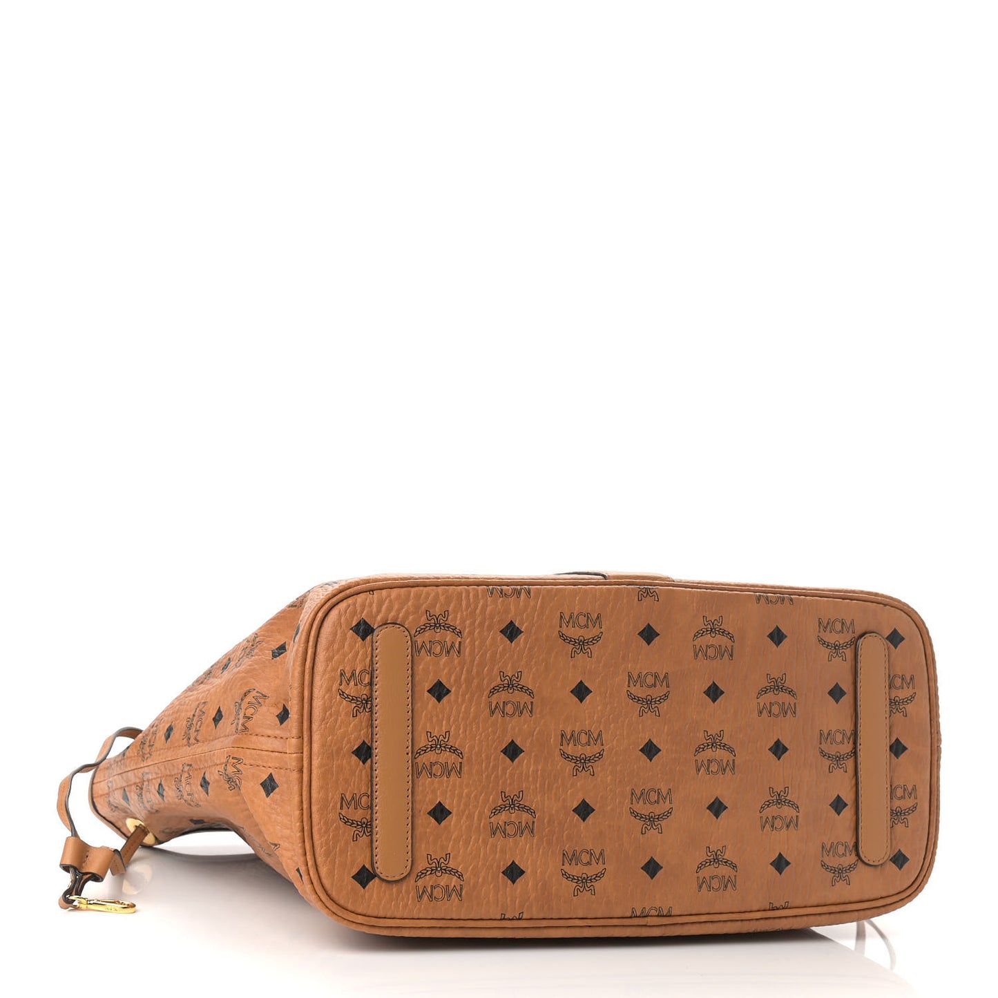 Visetos Medium Liz Reversible Shopper Tote Cognac