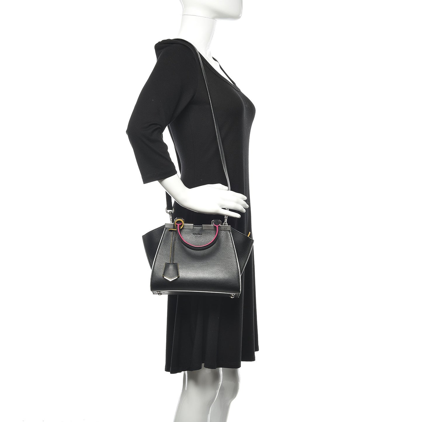 Vitello Dolce Mini 3Jours Tote Black