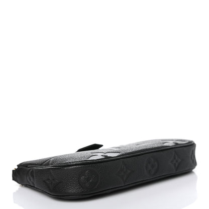Louis Vuitton Empreinte Monogram Giant Multi Pochette Accessories Mini Pochette Black 3 of 4