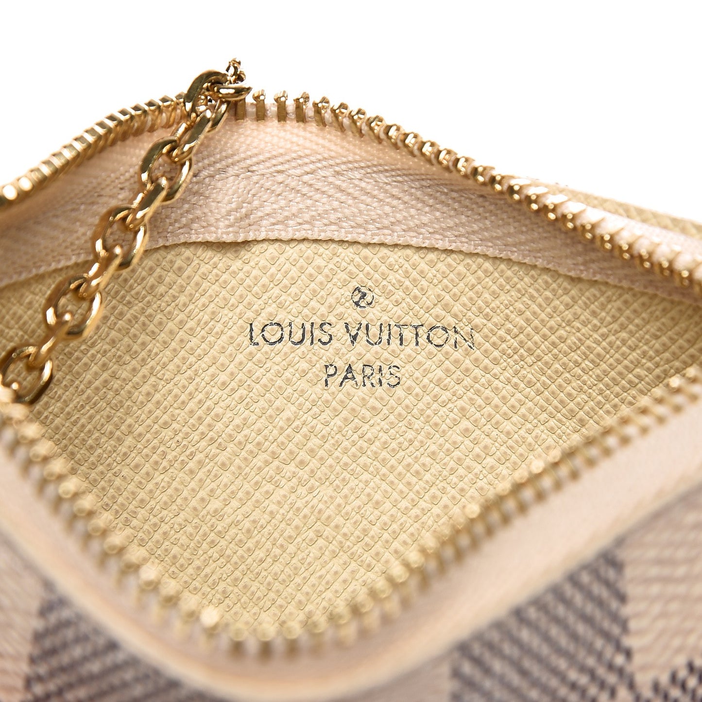 Damier Azur Key Pouch