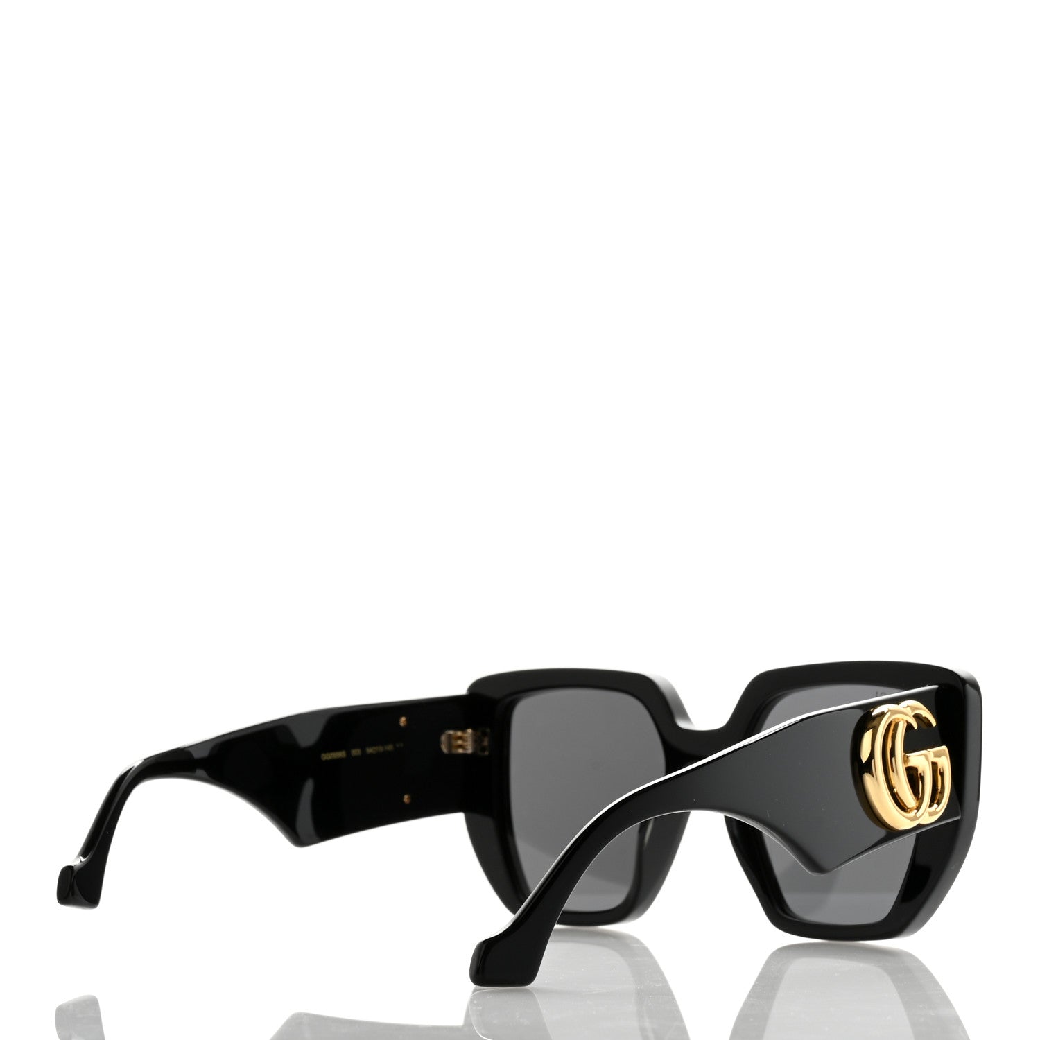 Gucci Acetate Square Frame Sunglasses GG0956S Black 3 of 8