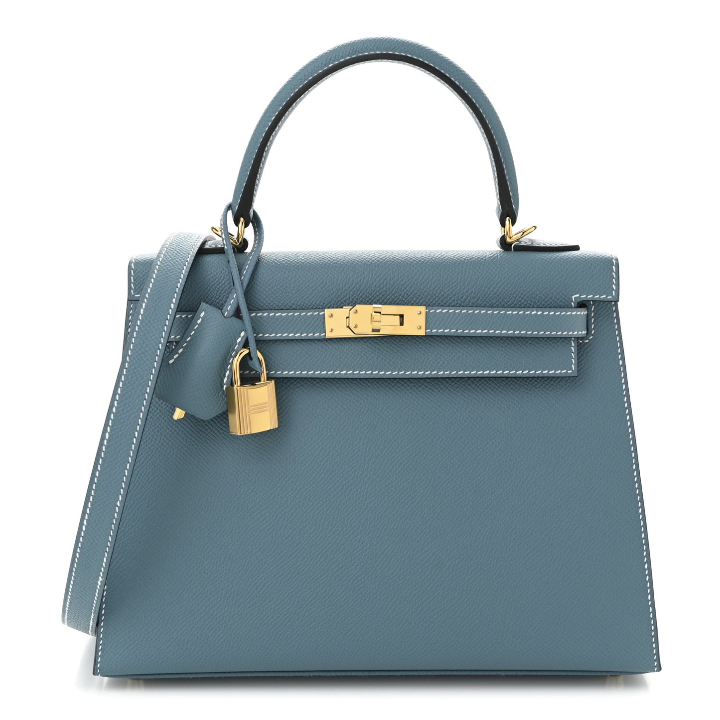 Epsom Kelly Sellier 25 New Blue Jean