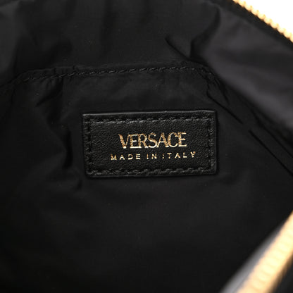 Versace Nylon Tribute Icon Flat Pouch Black 6 of 11