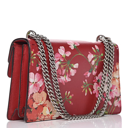 Gucci Calfskin Blooms Print Small Dionysus Shoulder Bag Romantic Cherry Multicolor 3 of 11