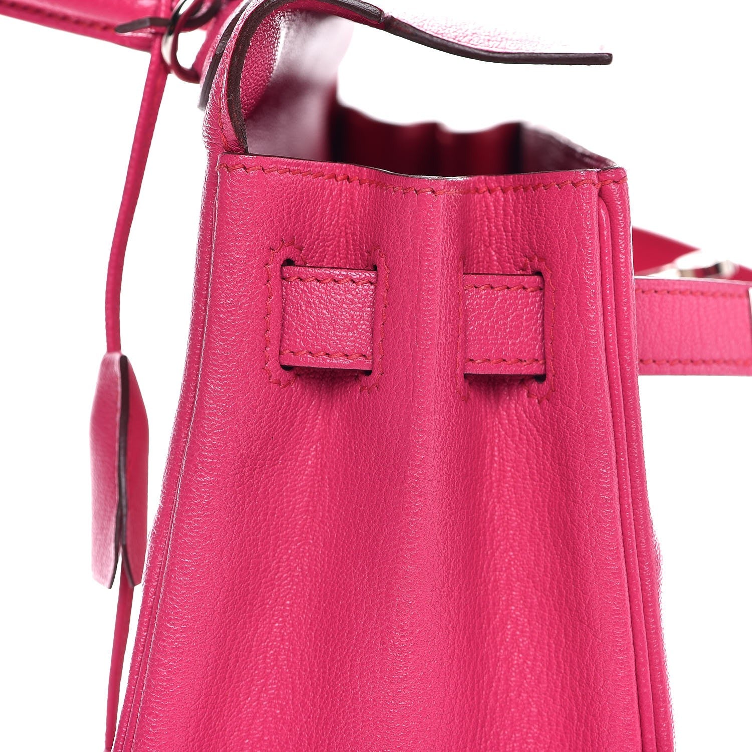 Hermes Chevre Mysore Kelly Retourne 28 Rose Shocking 18 of 41