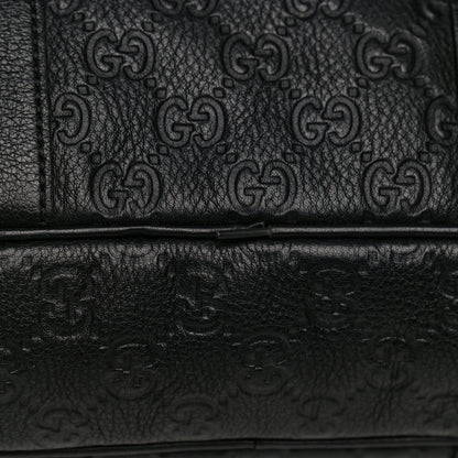 Gucci Guccissima Signature Briefcase Black 11 of 14