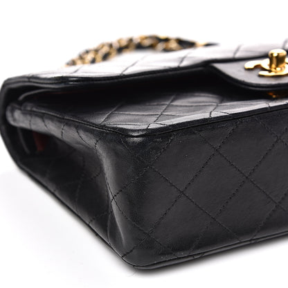 Chanel Lambskin Quilted Small Double Flap Black 8 of 20