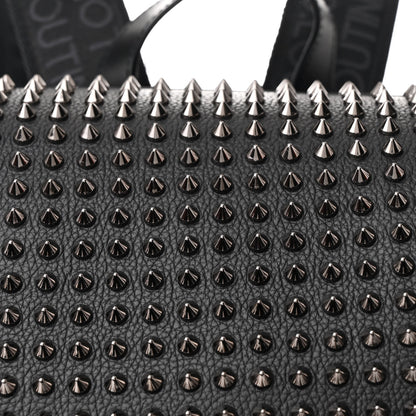 Christian Louboutin Calfskin Spiked Explorafunk Backpack Black 8 of 10