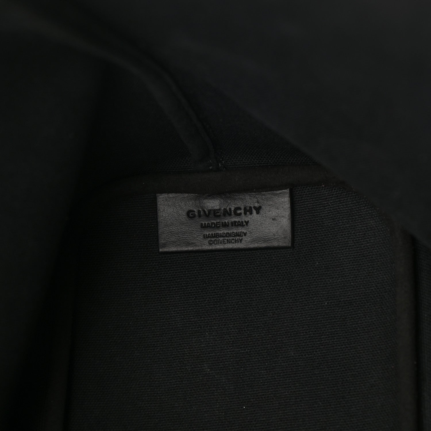 Givenchy Textured Coated Canvas Bambi Print Large Antigona Tote Black 5 of 18