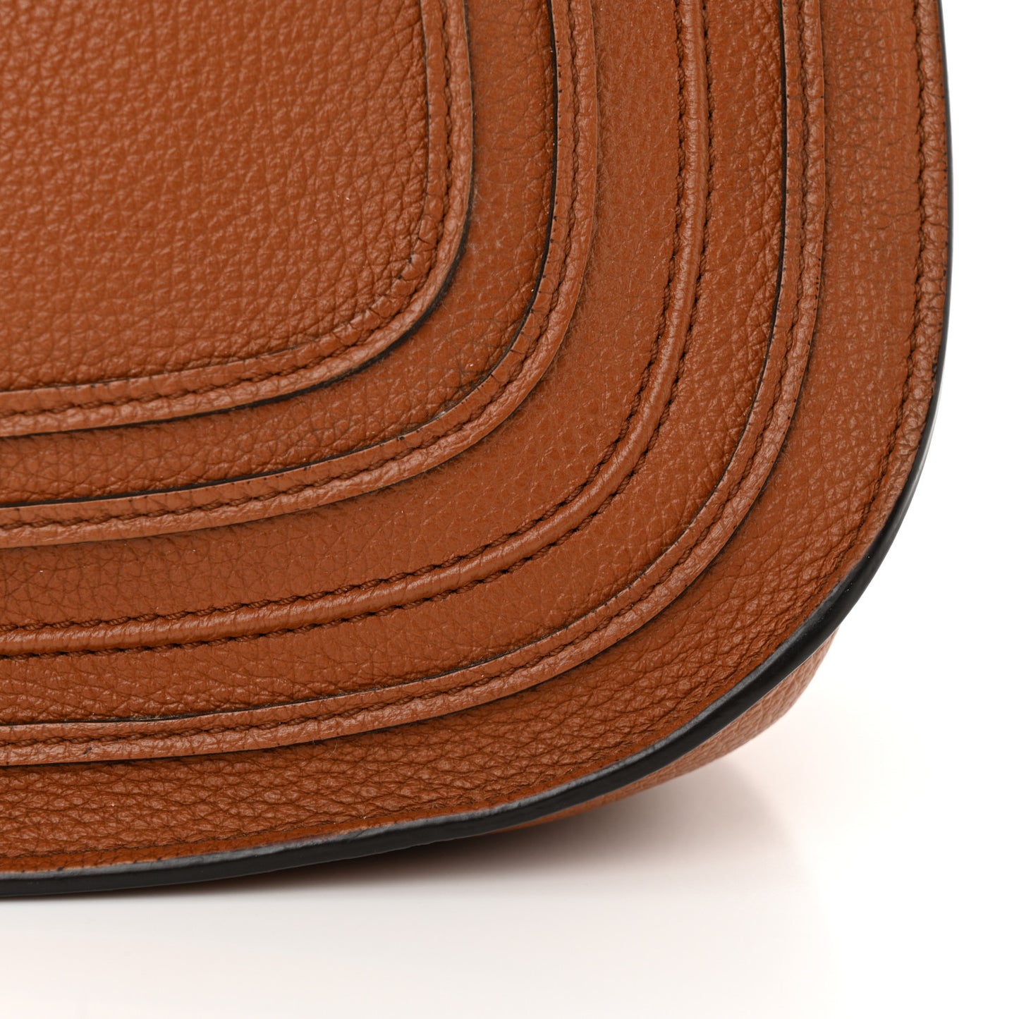 Calfskin Marcie Hobo Tote Tan