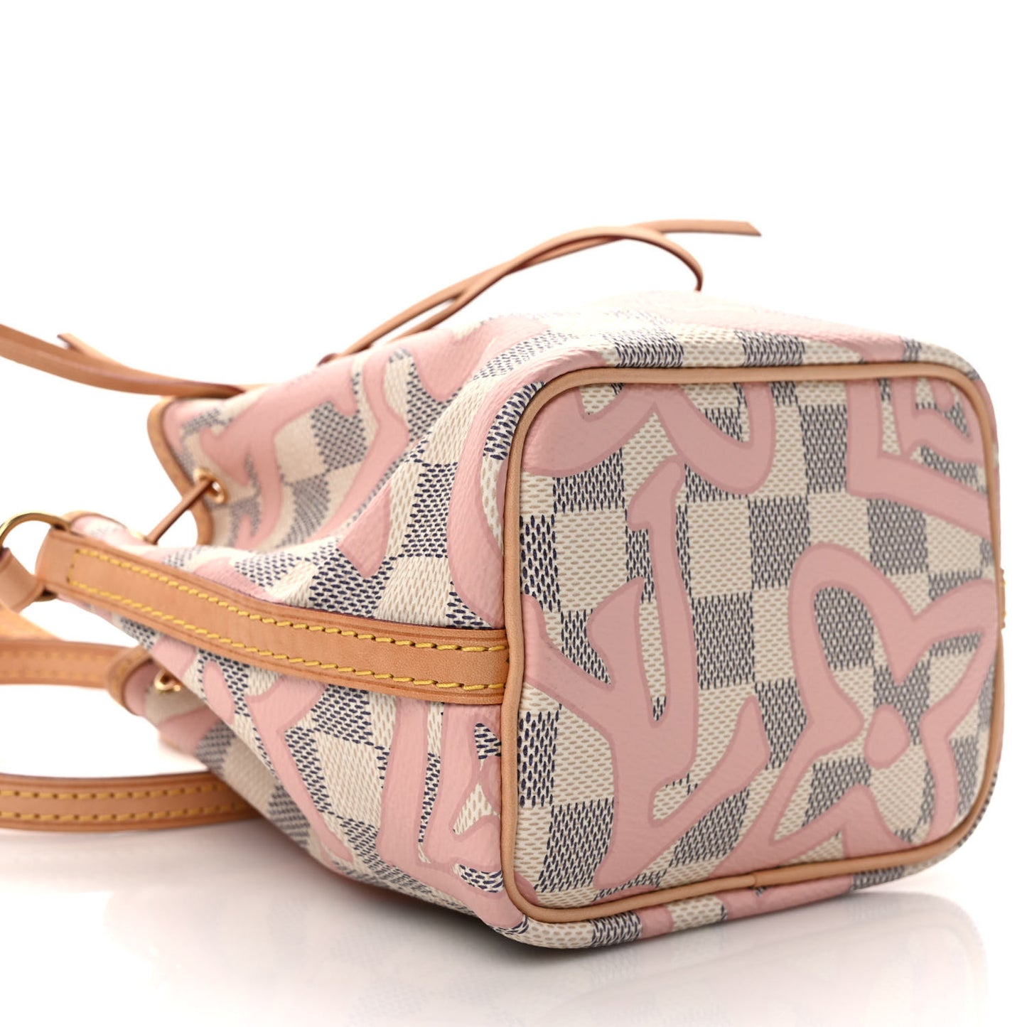 Damier Azur Tahitienne Nano Noe Rose Ballerine