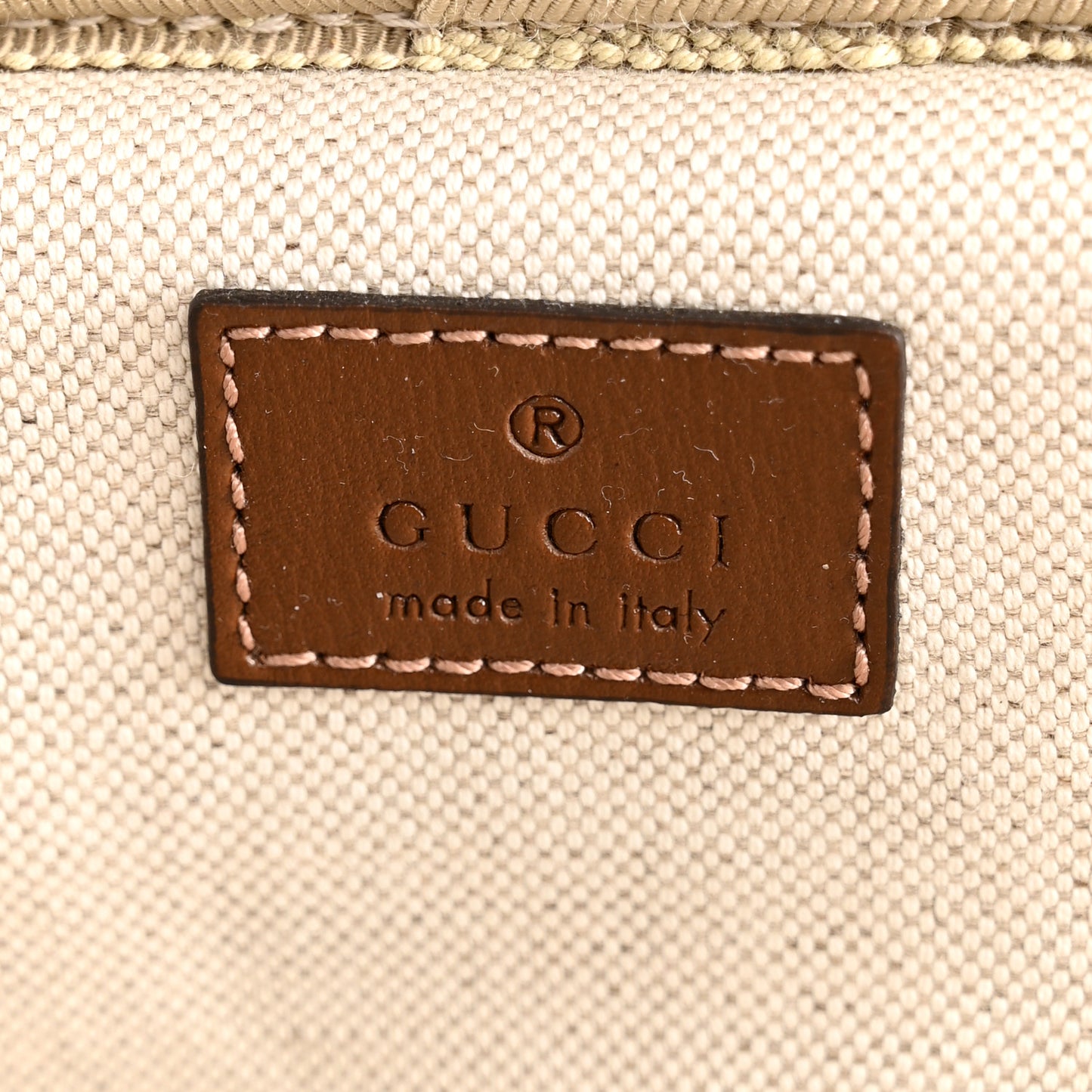 GG Supreme Monogram Azalea Calfskin Retro Interlocking G Carry On Trolley Beige Ebony Brown Sugar