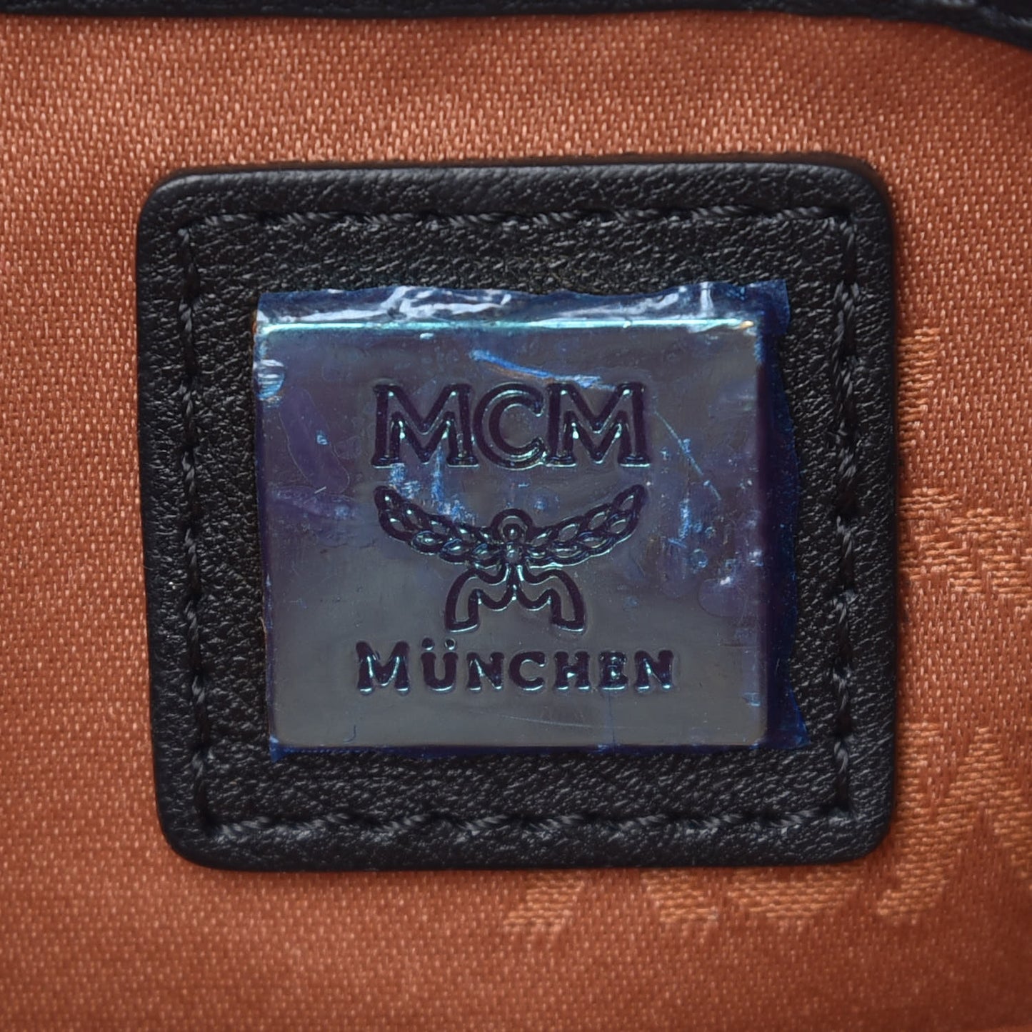 Visetos Mini Camera Crossbody Bag Cognac