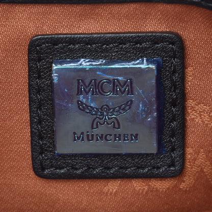 MCM Visetos Mini Camera Crossbody Bag Cognac 8 of 10