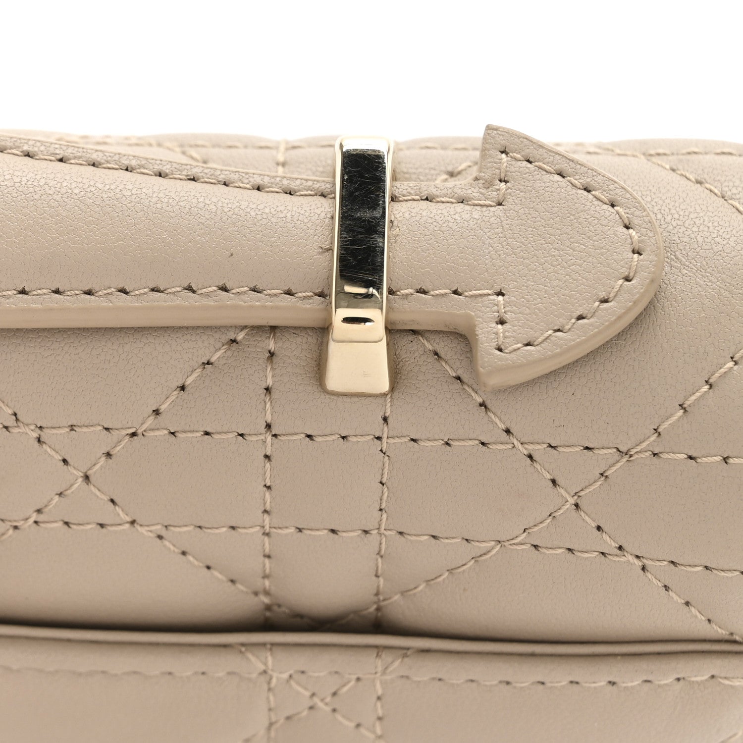 Christian Dior Lambskin Cannage Mini My Dior Bag Sand 12 of 13