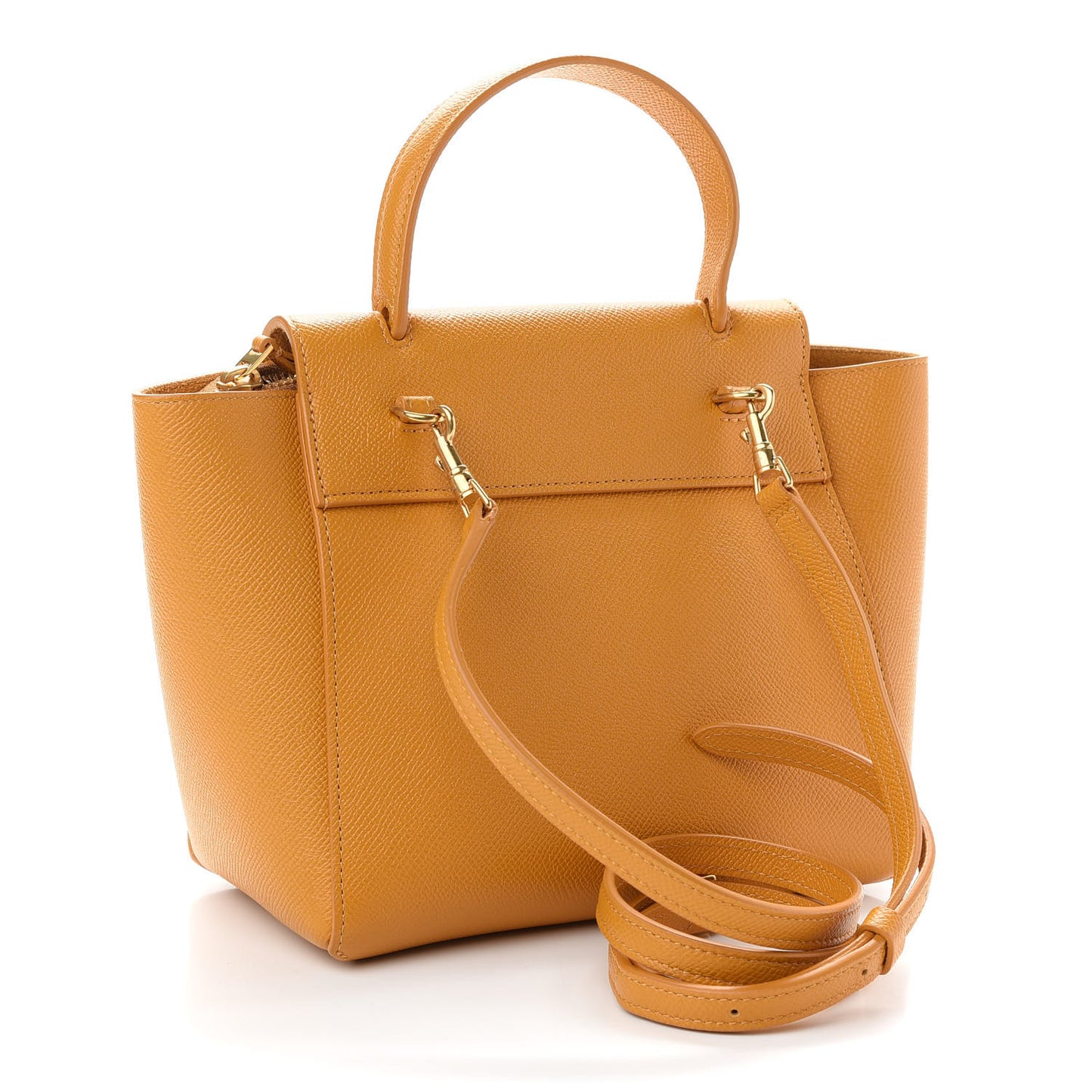 Grained Calfskin Nano Belt Bag Calendula