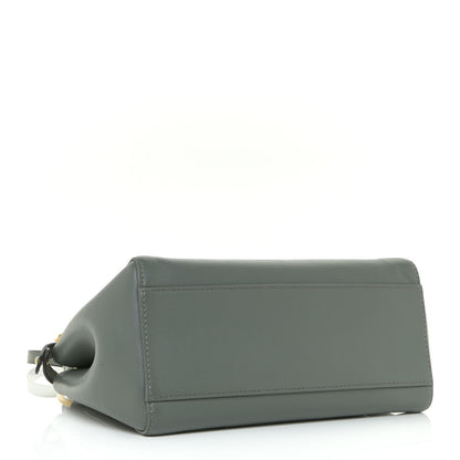 Fendi Nappa Mini Peekaboo Iconic Satchel Fumo 4 of 14