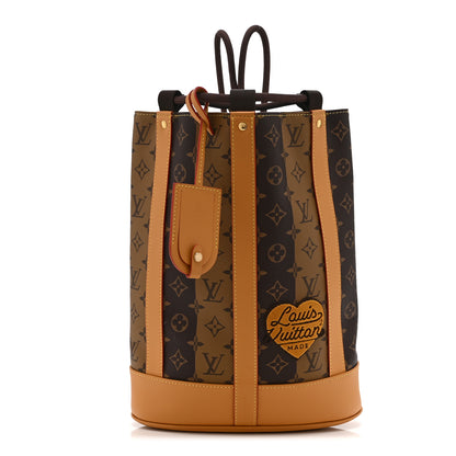 Louis Vuitton X NIGO Reverse Monogram Stripes Randonee Messenger 1 of 9