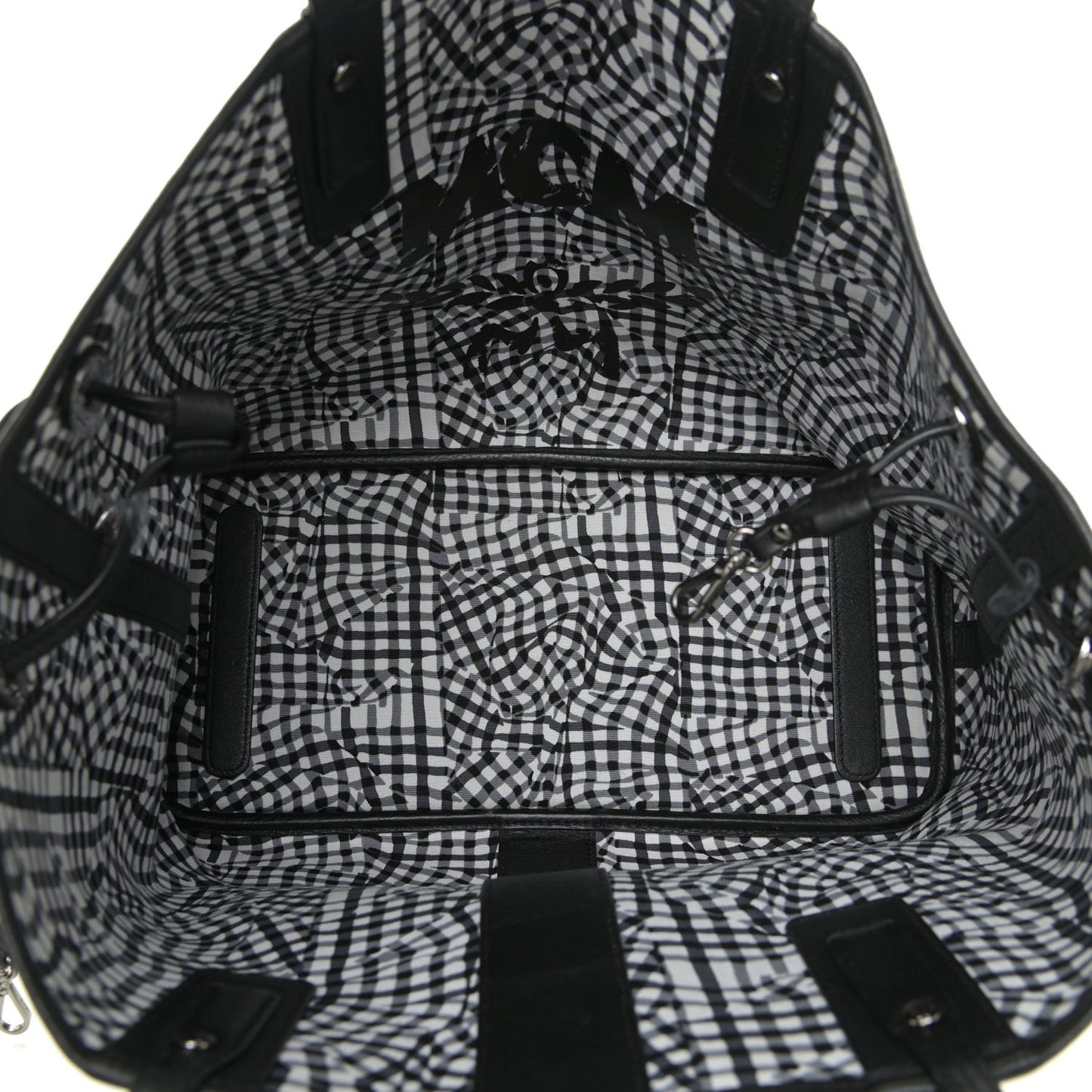 Visetos Medium Liz Reversible Shopper Tote Black