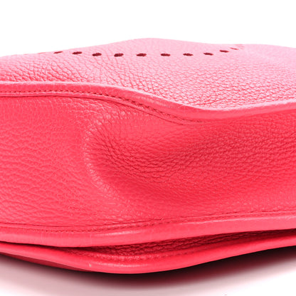 Hermes Taurillon Clemence Evelyne III PM Rose Extreme 9 of 10