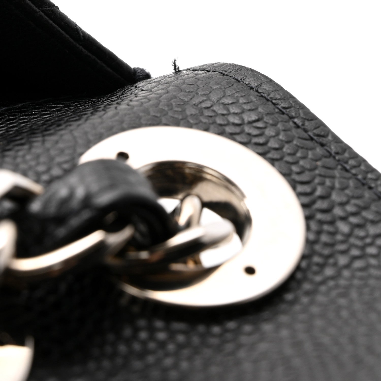 Chanel Caviar Jumbo Single Flap Black 12 of 13