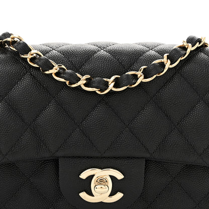 Chanel Caviar Quilted Mini Rectangular Flap Black 8 of 11