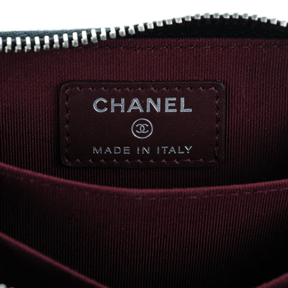 Chanel Caviar Quilted Zip Coin Purse Black 6 of 7