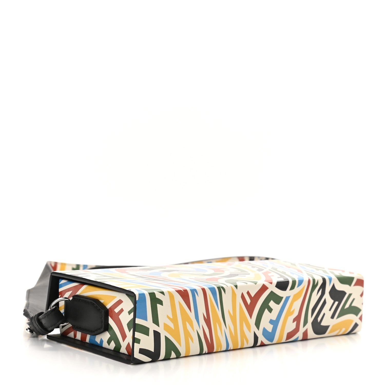Fendi X SARAH COLEMAN Vitello Grace Light FF Vertigo Horizontal Box White Ice Multicolor 4 of 10