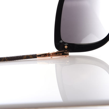 Louis Vuitton Monogram Acetate Charlotte Sunglasses Z0781E Black 7 of 9