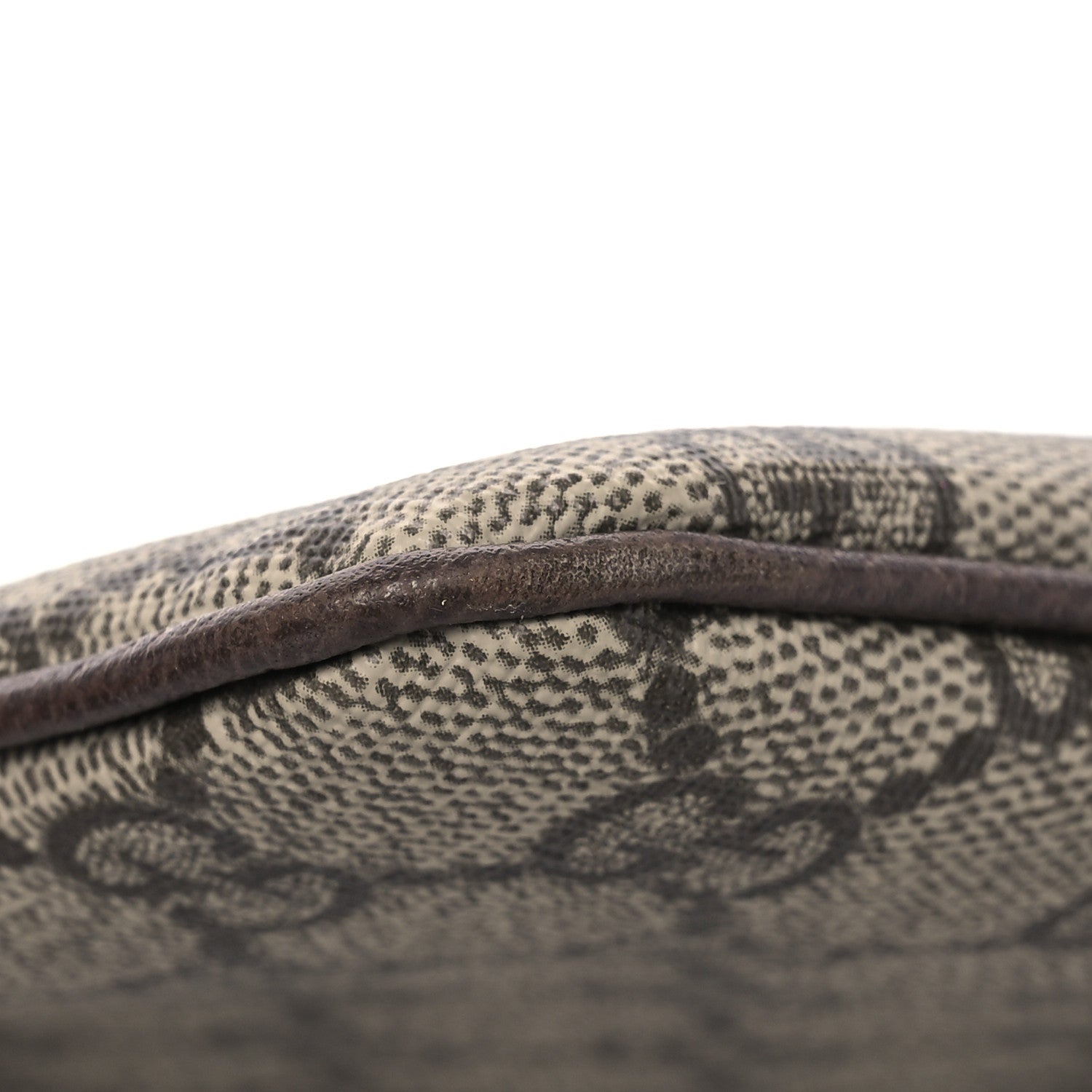 Gucci GG Supreme Monogram Large Ophidia Pouch Clutch Brown 9 of 11