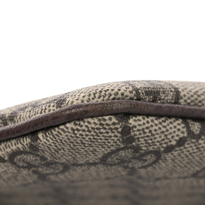 Gucci GG Supreme Monogram Large Ophidia Pouch Clutch Brown 9 of 11