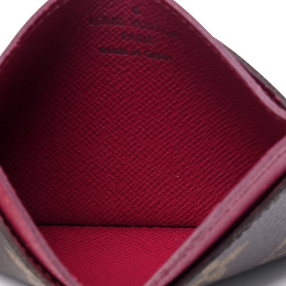 Louis Vuitton Monogram Card Holder Fuchsia 3 of 4