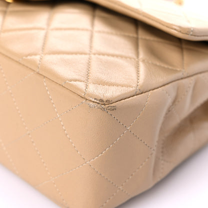 Chanel Lambskin Quilted Small Double Flap Beige 9 of 23
