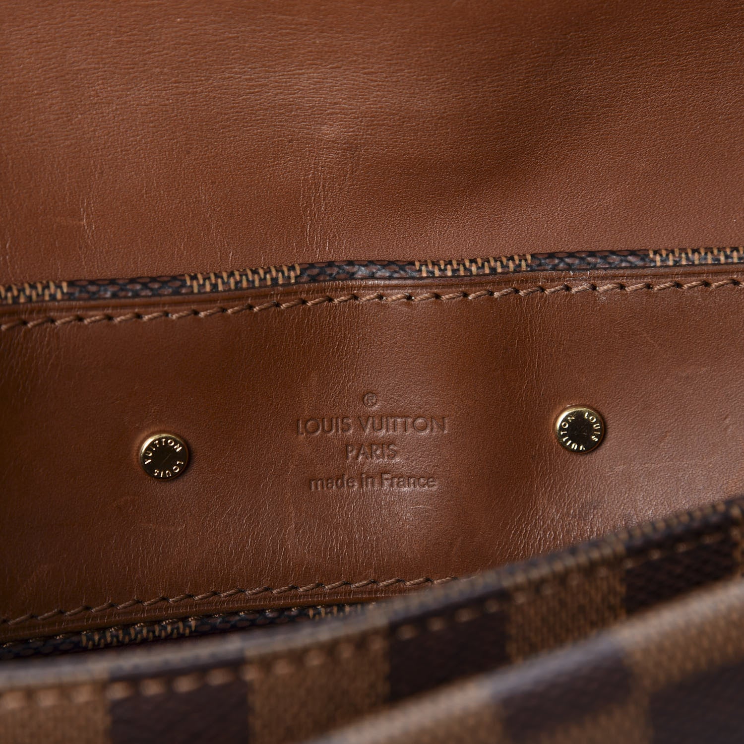 Louis Vuitton Damier Ebene Pochette Ascot 7 of 8