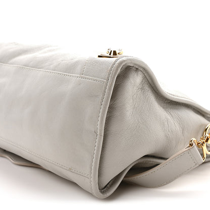 Balenciaga Agneau Gold Metallic Edge Hardware City Gris Glace 11 of 11
