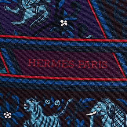 Hermes Silk Chasse En Inde Maxi Twilly 3 of 4