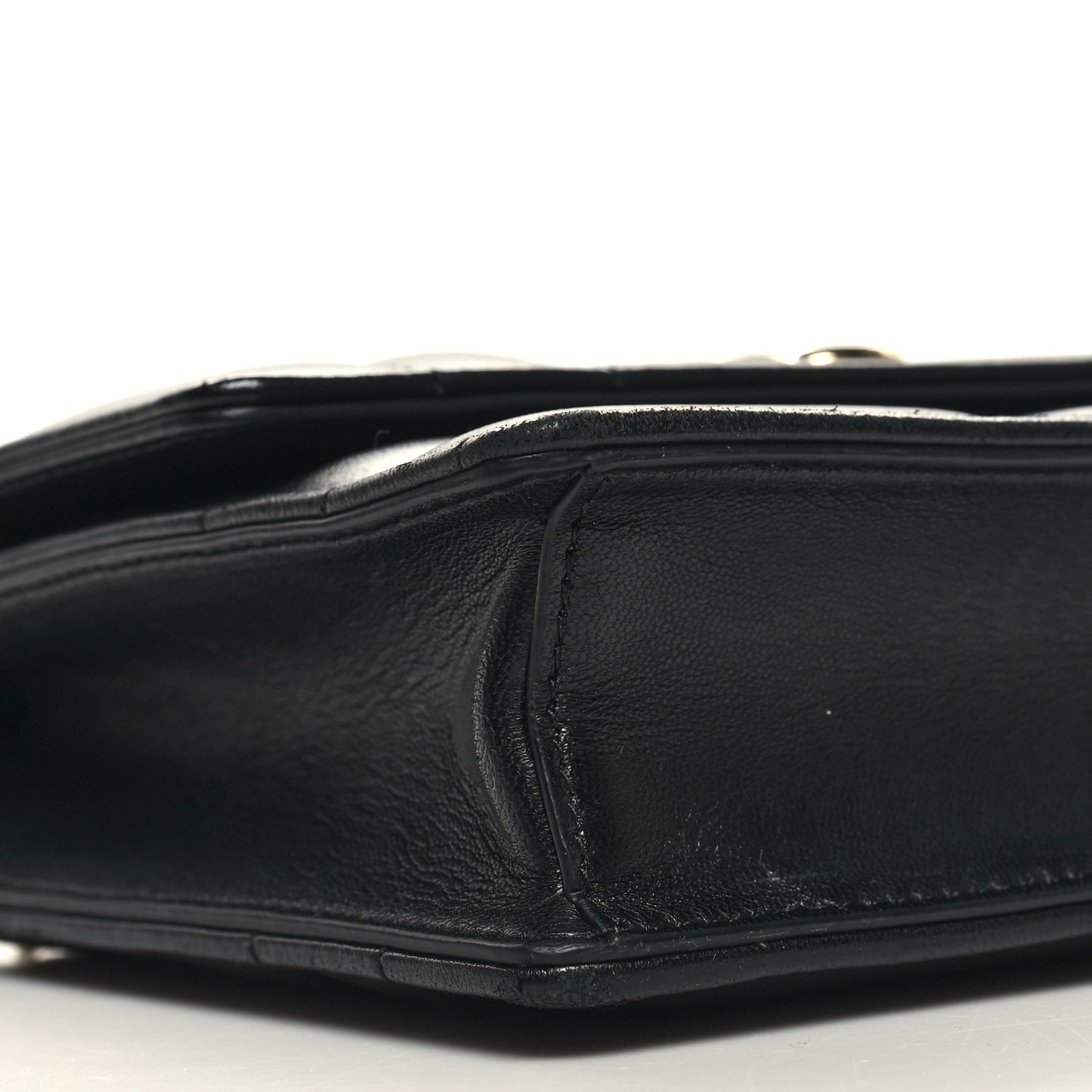 Nappa Quilted Avenue Quad Shoulder Bag Black