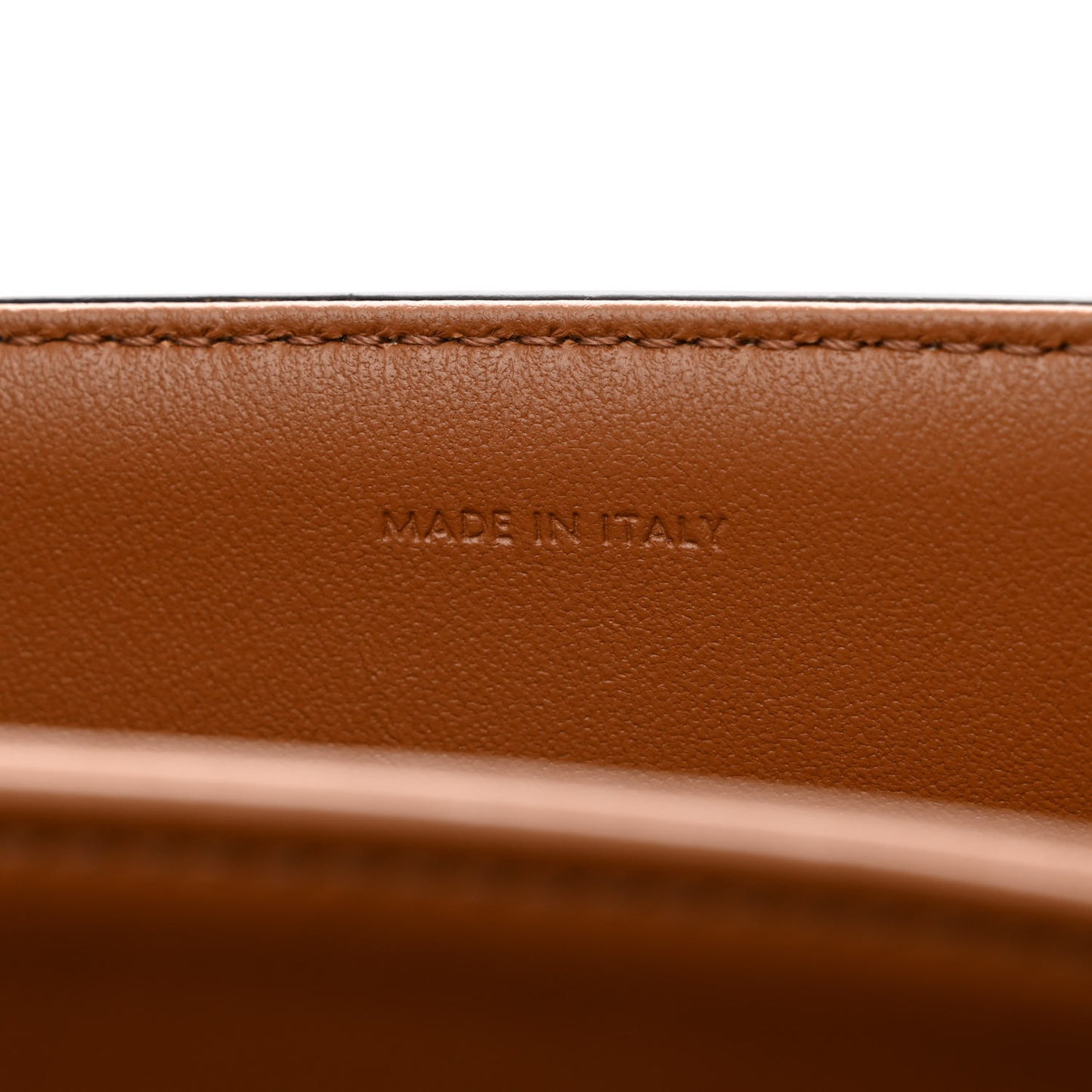 Triomphe Canvas Calfskin Medium Triomphe Bag Tan