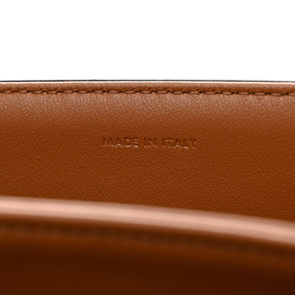 Celine Triomphe Canvas Calfskin Medium Triomphe Bag Tan 7 of 13
