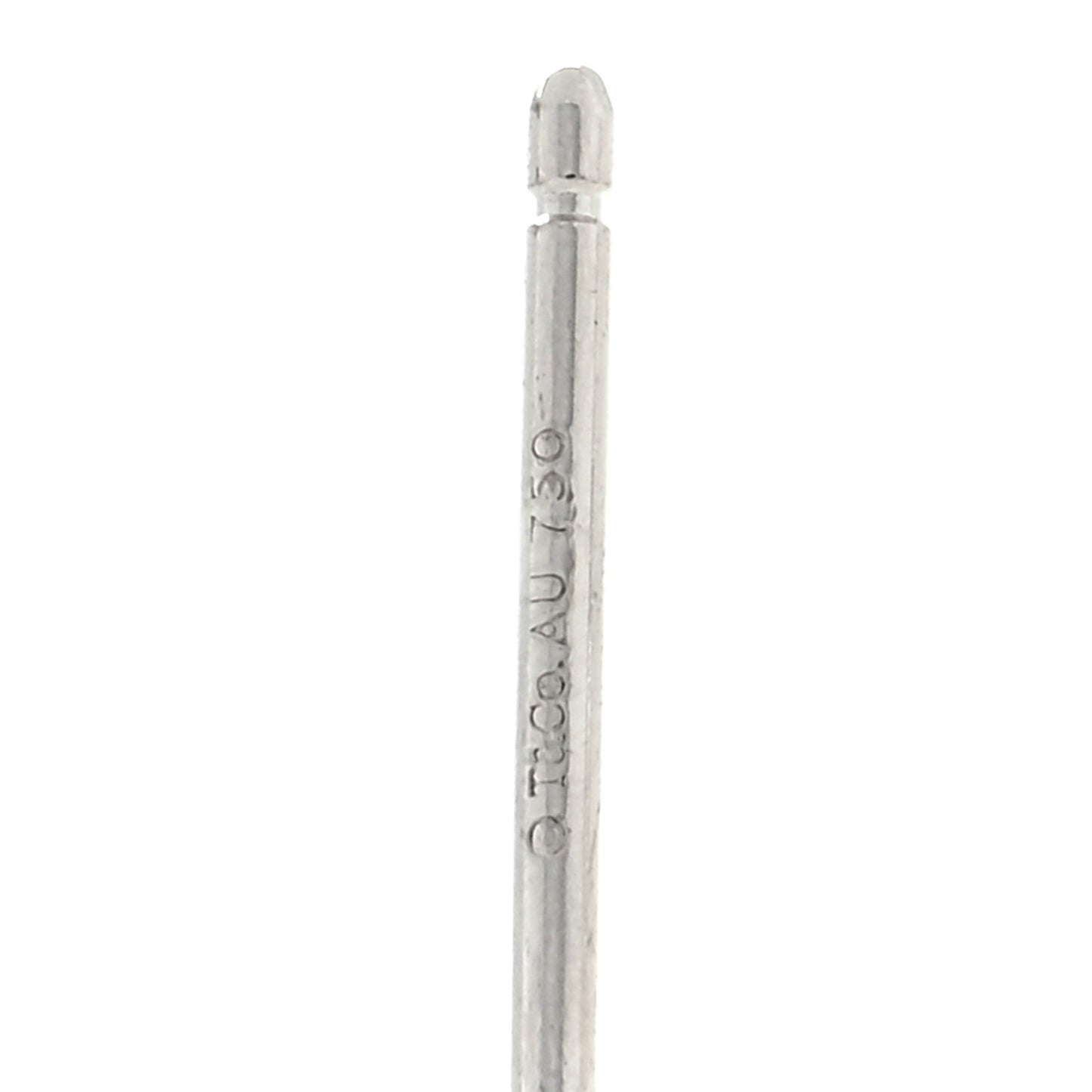 18K White Gold Diamond Akoya Pearl 6.5-7mm Signature Earrings