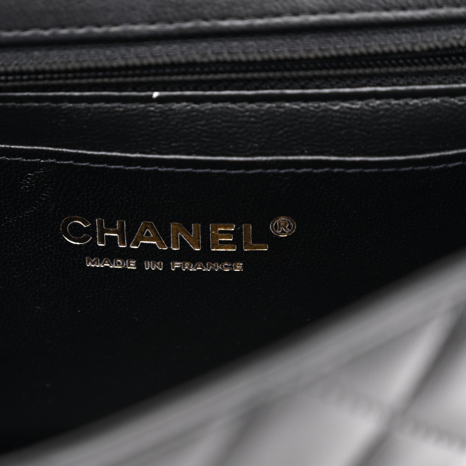 Chanel Lambskin Quilted Mini Rectangular Flap Black 6 of 11