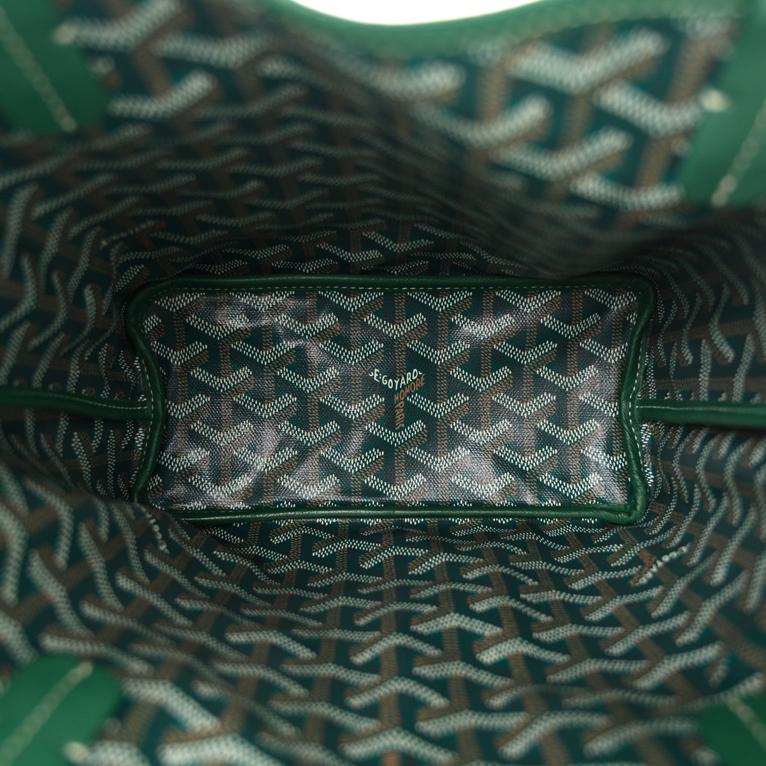 Goyard Goyardine Reversible Mini Anjou Green 9 of 17