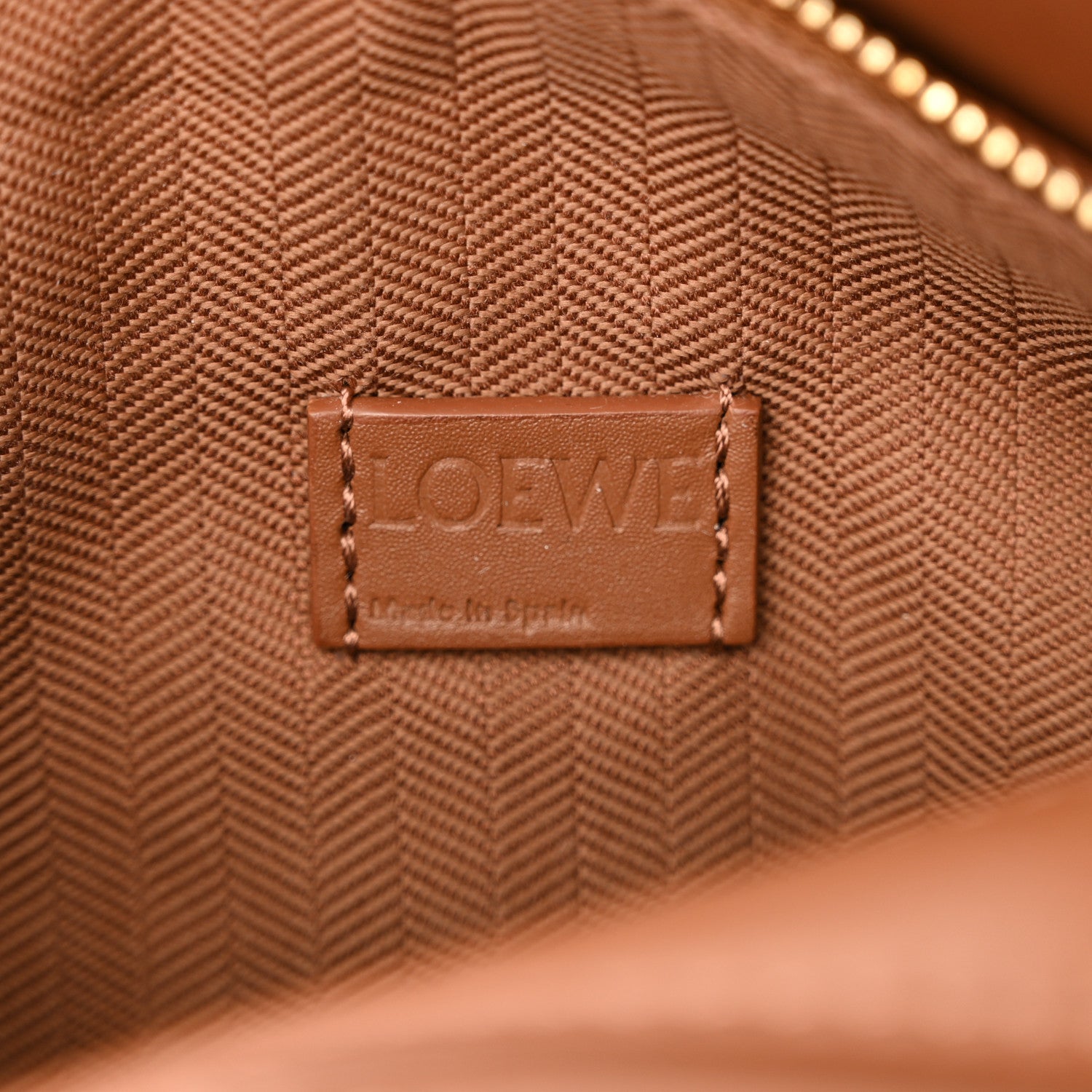 Loewe Satin Calfskin Mini Puzzle Bag Pecan 6 of 11