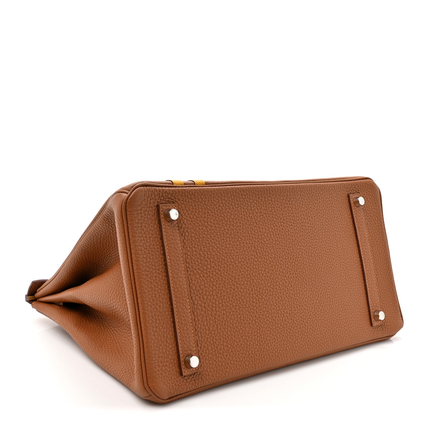 Hermes Togo Swift Officier Birkin 35 Gold Ambre 3 of 9