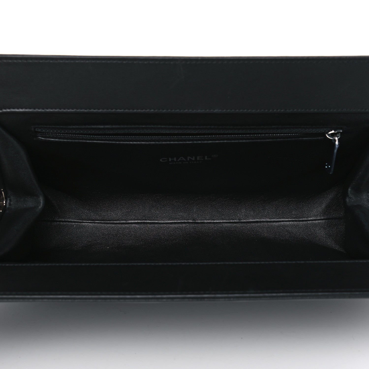 Chanel Lambskin Quilted Clutch Black 4 of 5