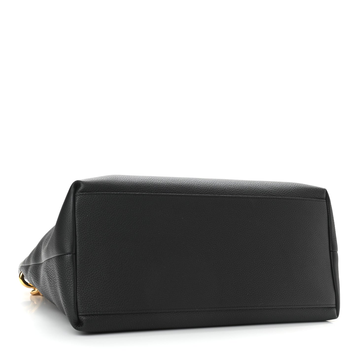 Grained Calfskin Saint Germain Tote Black