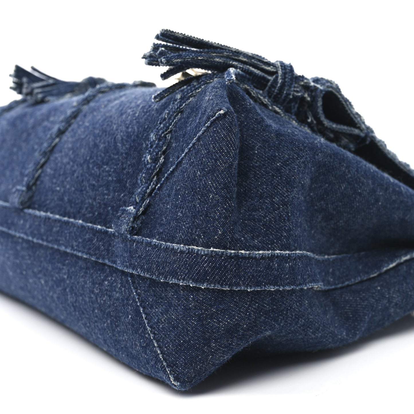 Denim Medium Penelope Shoulder Bag Blue