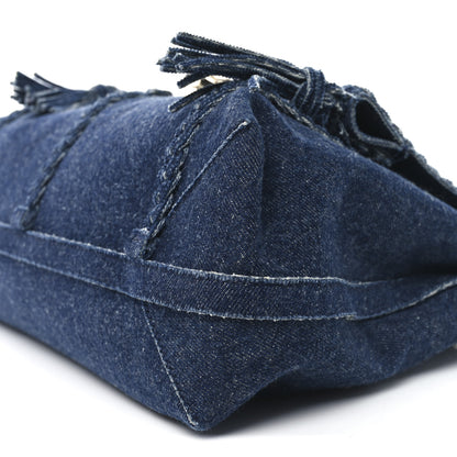 Chloe Denim Medium Penelope Shoulder Bag Blue 11 of 11